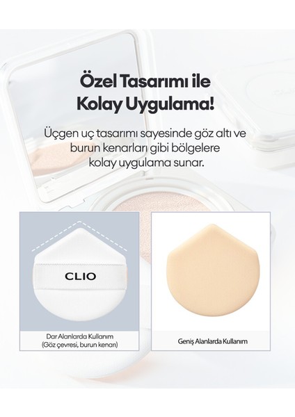 Özel Tasarımlı, Dolgun ve Yumuşak Süngerli Puf CLIO Kill Cover Founwear Cushion The Original Puff fırsatları