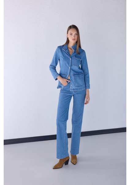 Orta Bel Wide Leg Jean