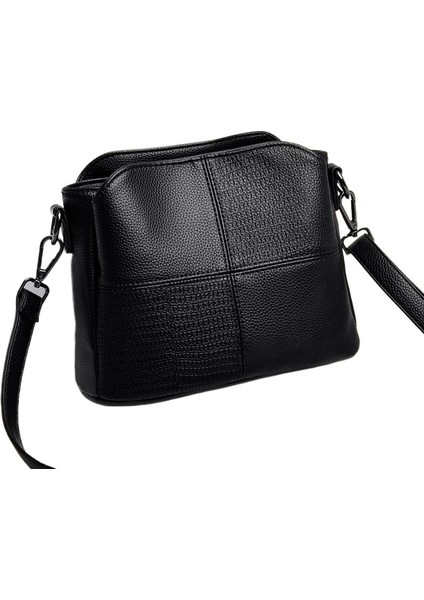 Crossbody Çanta Yumuşak Deri Retro Kadın Çantası Omuz Çantası (Yurt Dışından) fiyatları