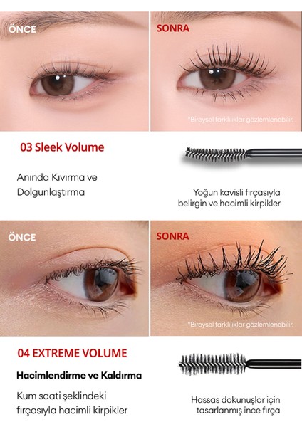 Kalıcı, Kirpikleri Dipten Uca Kıvıran Maskara CLIO Kill Lash Superproof Mascara (010 Sharp Curl)