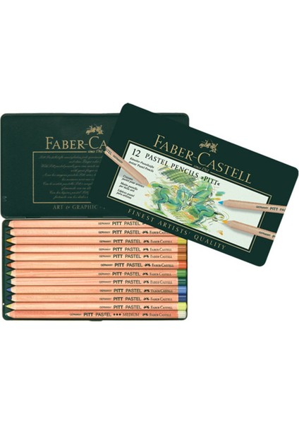 Pitt Pastel Boya Kalemi 12 Renk