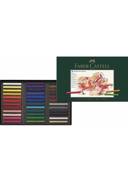 Polychromos Pastel Boya 36 Renk (Karton Kutu)