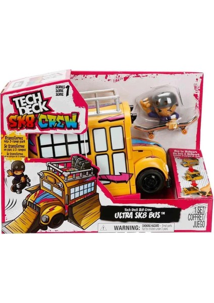 Nessiworld 6071034 Tech Deck Sk8 Crew Oyun Seti