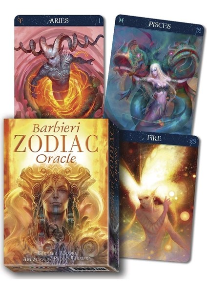 Barbieri Zodiac Oracle Tarot Kartı