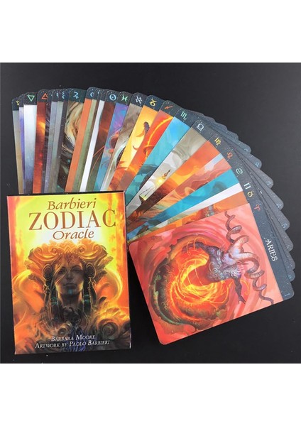 Barbieri Zodiac Oracle Tarot Kartı modelleri