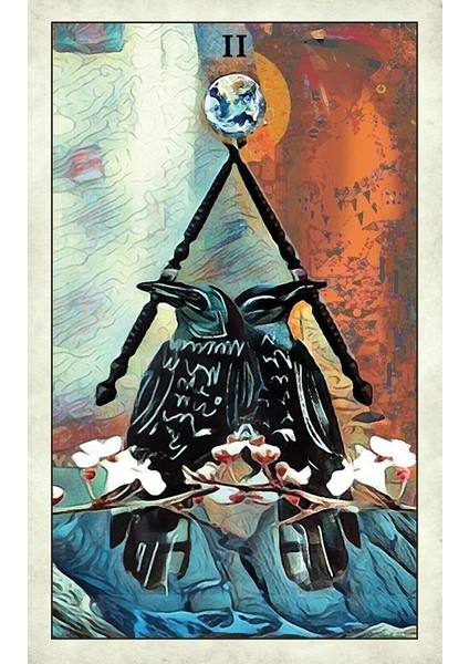 Crow Tarot Created By Mj Cullinane fırsatları