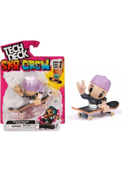 Nessiworld 6071054 Tech Deck Sk8 Crew Tekli Paket