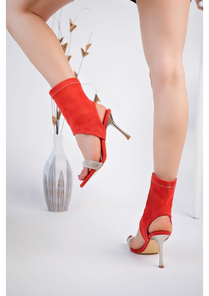 Turuncu Süet Booite modelleri