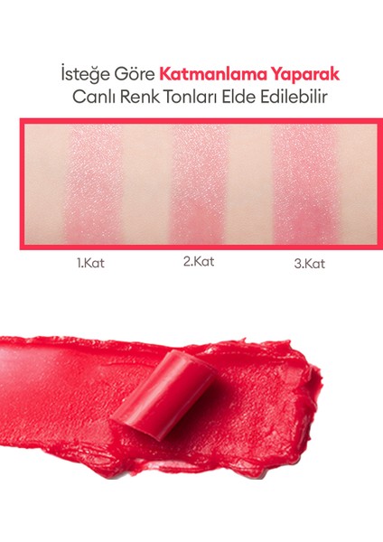 MISSHA Dudaklara Yoğun Bakım Yapan Renkli Dudak Balmı Dare Tint Lip Balm (Dewy Bery) fırsatları