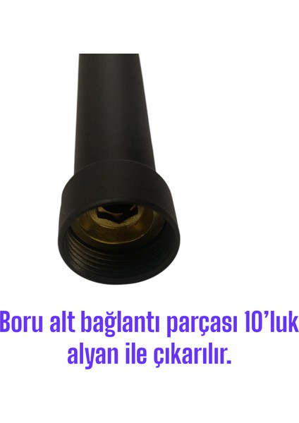 Siyah Robot Boru