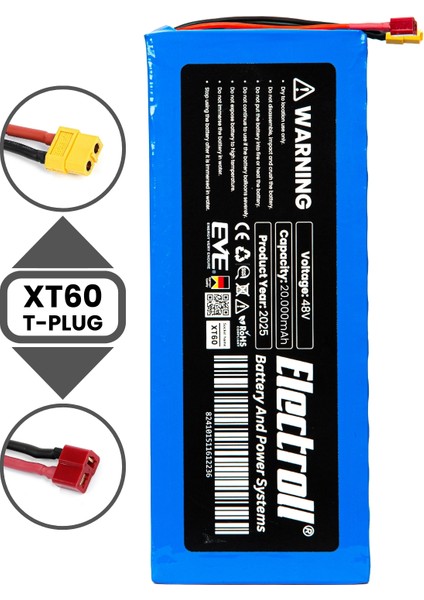 Onvo Rx-08 4000W 60V 20AH Elektrikli Scooter Bataryası