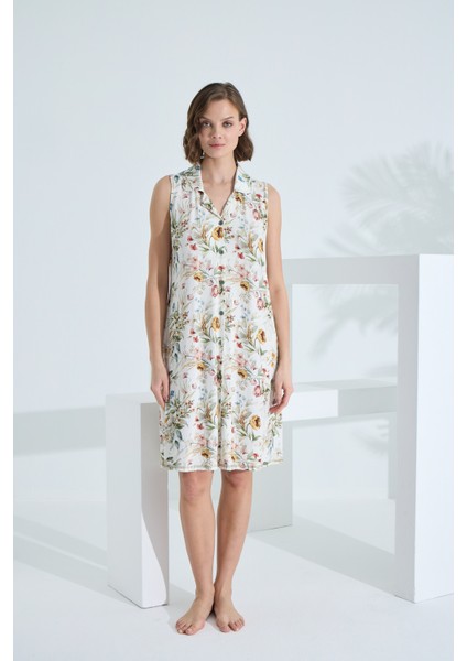 Bambu Kolsuz Cepli Yazlık Kadın Gecelik 72908 fiyatları