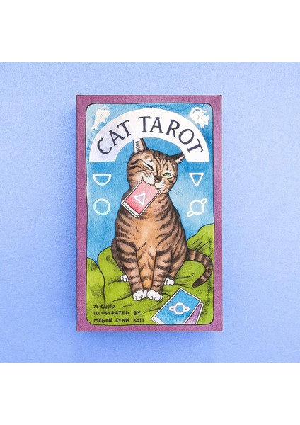 Cat Tarot 78 Cards - Kedi Tarot Kart Destesi
