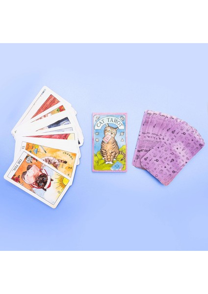 Cat Tarot 78 Cards - Kedi Tarot Kart Destesi