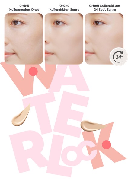 24 Saat Kalıcı Esans İçeren Nemlendirici Cushion A'PIEU Waterlock Cushion (21N) SPF50+/PA++++ indirimleri