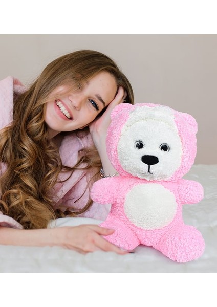 45 cm Kapşonlu Tatlı Uykumcuk Peluş