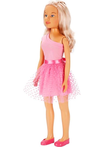 Dollz'n More Yürüyüş Arkadaşım Clara Party 80 cm - Pembe Elbiseli