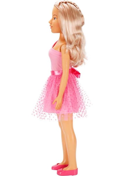 Dollz'n More Yürüyüş Arkadaşım Clara Party 80 cm - Pembe Elbiseli