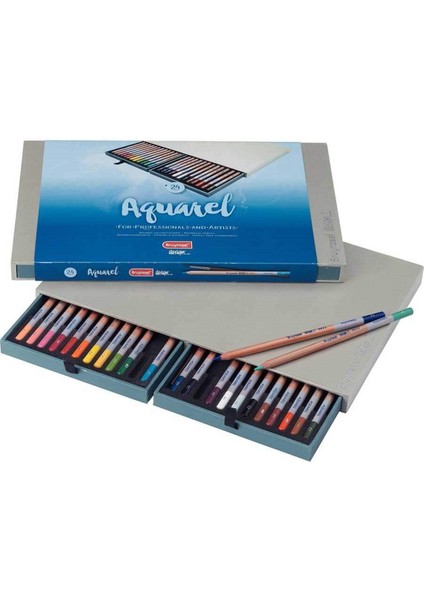 Bruynzeel Design Aquarell Suluboya Kalemi 24 Renk