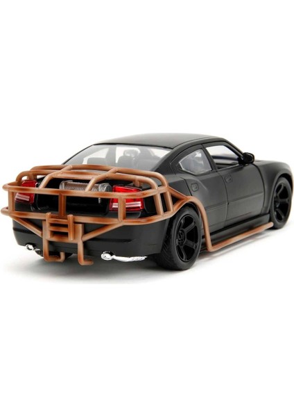 1:24 F&f Dodge Charger Heist Car Black modelleri