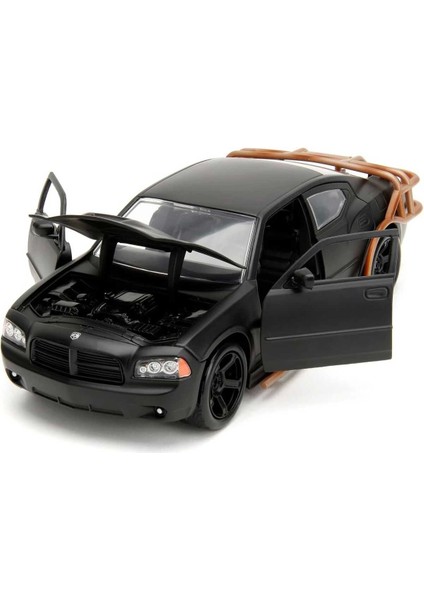 1:24 F&f Dodge Charger Heist Car Black fırsatları