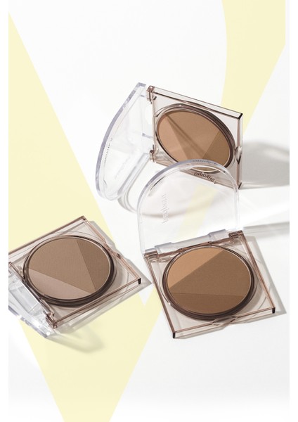 Doğal Görünüm Sunan 3’Lü Kontür Kiti V Shading (002 Deep Brown)