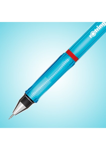 | Visuclick Versatil Kalem, 0.7 mm Uç, Mavi, Ergonomik Üçgen Tutuş, Metal Mekanizma