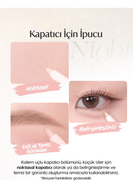 Çift Taraflı Kapatıcı ve Işıltılı Kalem Far PERIPERA Sugar Twinkle Duo Eye Stick (07 Pink Linen)