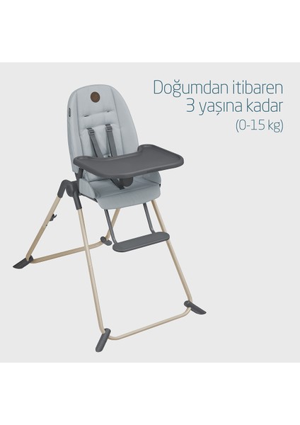 Ava Ultra Kompakt Mama Sandalyesi Beyond Grey