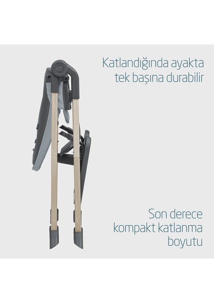 Ava Ultra Kompakt Mama Sandalyesi Beyond Grey
