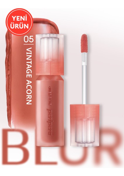 Gün Boyu Kalıcı Pürüzsüz Matlık Sunan Tint PERIPERA Over Blur Tint (005 Vintage Acorn)