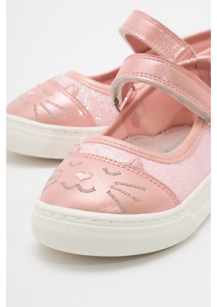 Kız Çocuk Pudra Kedili Günlük Babet fiyatları