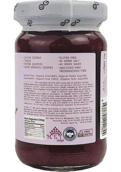 Og Natural Organik Hurmalı Erik Püresi 105 gr fiyatları