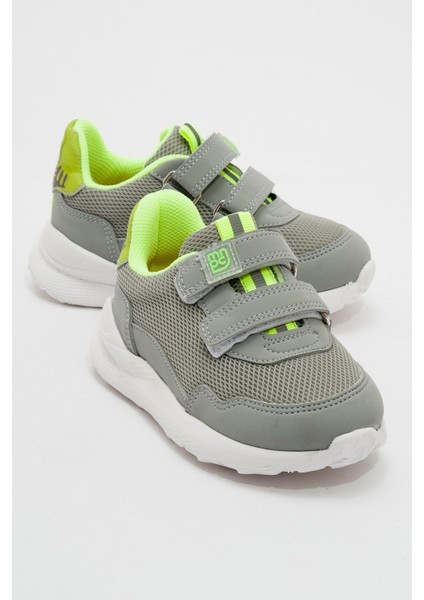 Erkek Çocuk Gri Spor Ayakkabı