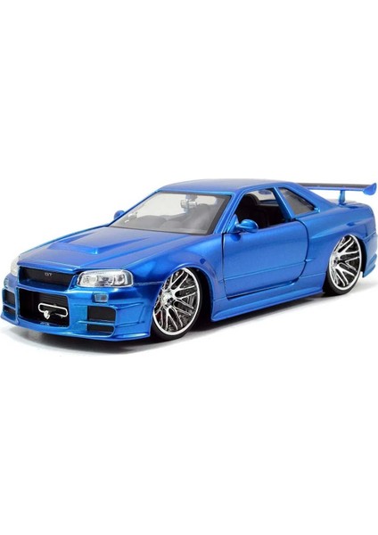 1/24 Fast & Furious 2002 Nissan Skyline Blue