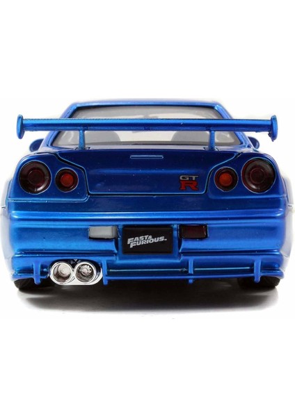 1/24 Fast & Furious 2002 Nissan Skyline Blue indirimleri