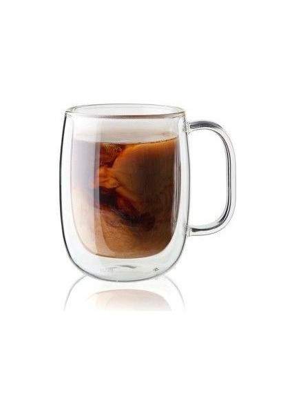- 1 Adet Coffe Bardağı - Bitki Çayı Kupa Bardak , Şık ve Modern Tasarım 250 ML