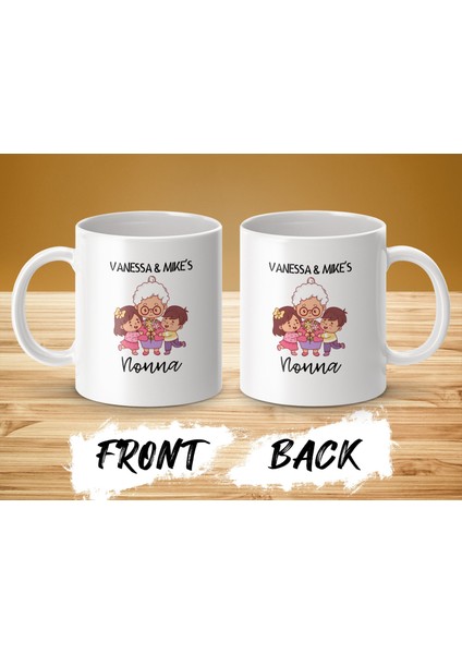 Nonna Kupası Için Nonna Hediyesi, Kişiselleştirilmiş Nonna Doğum Günü Hediyesi modelleri