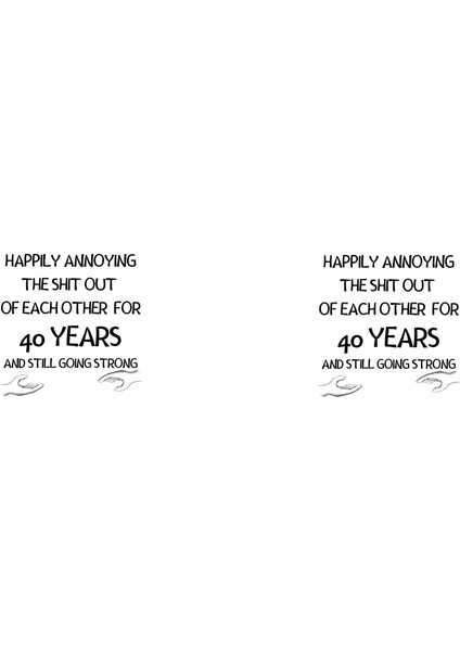 Ebeveynler Çiftler Için Kişiselleştirilmiş Yıldönümü Hediyeleri Büyükbabalar, 40 Yıldönümü Kupası