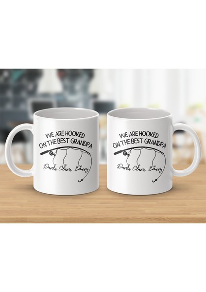 Torunların Adı Olan Büyükbaba Balıkçılık Kupası Için Büyükbaba Balıkçılık Hediyesi