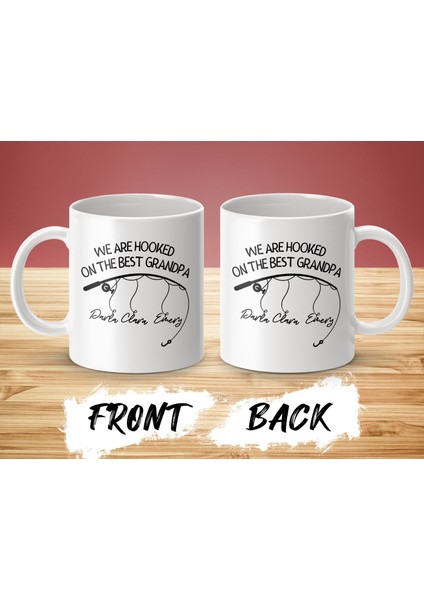 Torunların Adı Olan Büyükbaba Balıkçılık Kupası Için Büyükbaba Balıkçılık Hediyesi modelleri