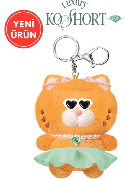 Sevimli Kedi Figürlü Şık Anahtarlık CLIO Koshort Keyring (Luxury Koshort)