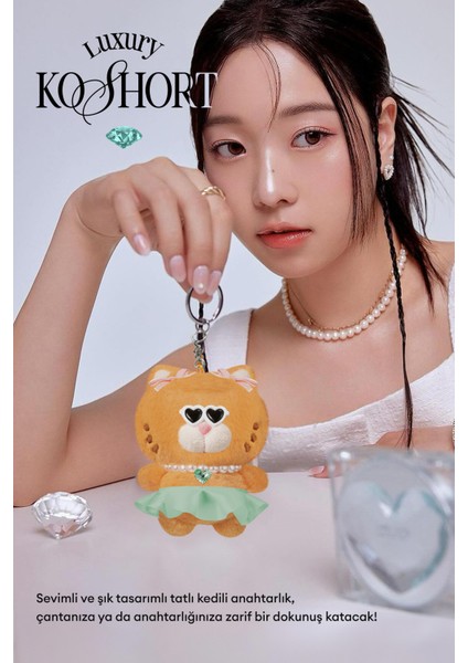 Sevimli Kedi Figürlü Şık Anahtarlık CLIO Koshort Keyring (Luxury Koshort) fiyatları
