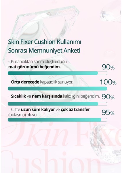 Özel Tasarım Gün Boyu Kalıcı Mat Cushion CLIO Kill Cover Skin Fixer Cushion 23NGinger Luxury Koshort