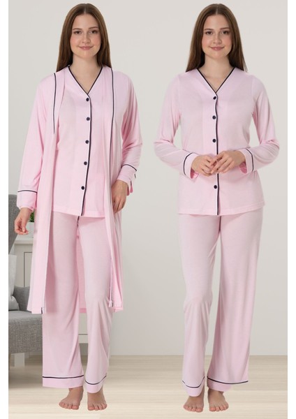 Sabahlıklı Hamile Lohusa Pijama Takımı