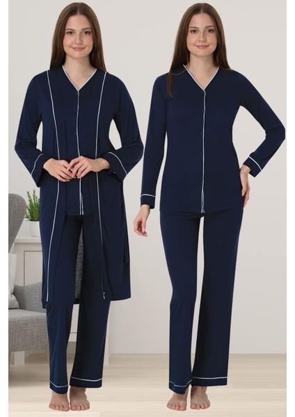 Sabahlıklı Hamile Lohusa Pijama Takımı