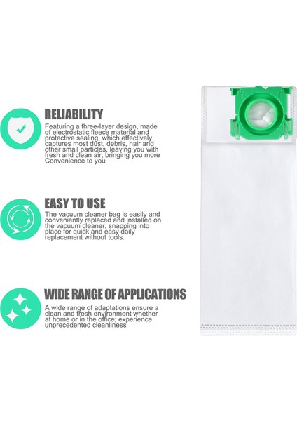 Sebo KX/C/370 Sebo x Serisi Extra Pet Xp2 Xp3 5093ER Vakum Filtre Torbaları ile Uyumlu 12 Adet Vakum Süpürge Torbası (Yurt Dışından) fırsatları