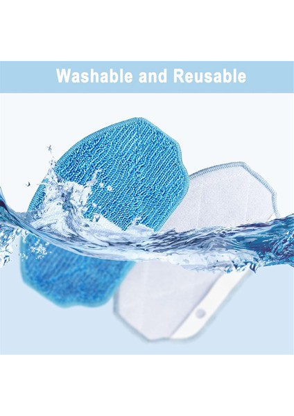 Mamnv Zcwa Onson Gttvo BR150/BR151 Manvıns G20 Için 2'si 1 Arada Robot Süpürge Paspas Pedleri Hepa Filtreleri Yan Fırça Yedek Parçaları (Yurt Dışından) fırsatları