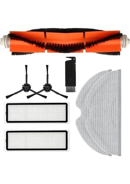 Xiaomi Mijia 1c / STYTJ01ZHM T1 Dreame F9 Robot Süpürge Ana Yan Fırça Hepa Filtre Paspas Bezi Yedek Parçaları (Yurt Dışından)