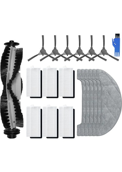 Koblenz R-901 Silindir Yan Fırça Hepa Filtre Paspas Bezleri Rag Robot Süpürgeler Aksesuarlar Yedek Yedek Parça (Yurt Dışından)